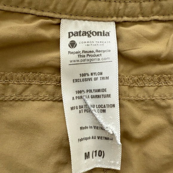 Patagonia Kids Quick Dry Shorts - Size 10 - Picture 4 of 4